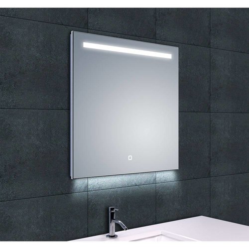 Ambi+ Condensvrije Spiegel 60X60 Cm Met Led Verlichting 