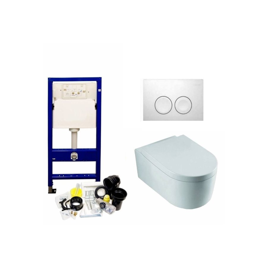 Up100 Toiletset 41 Aqua Splash Arco Diepspoel Met Delta Drukplaat
