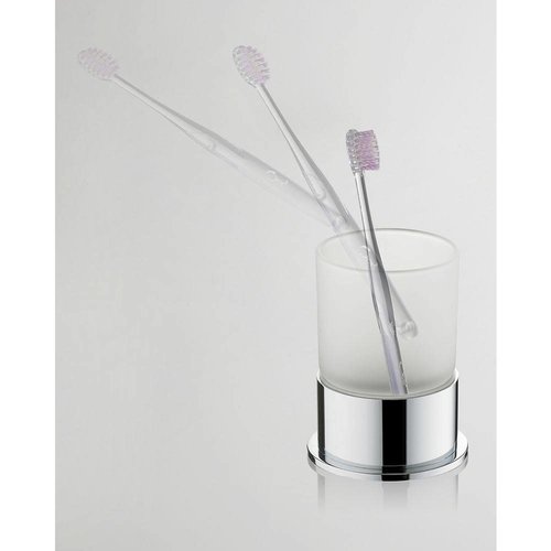 Flora Vrijstaande Tandenborstelhouder Chroom 