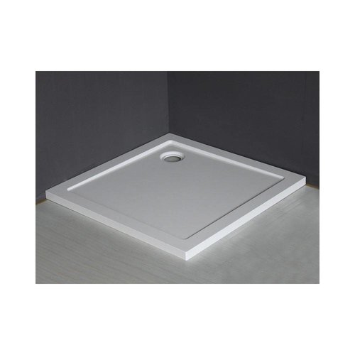 Luxe Douchebak Vierkant 90X90X4 Cm Wit 