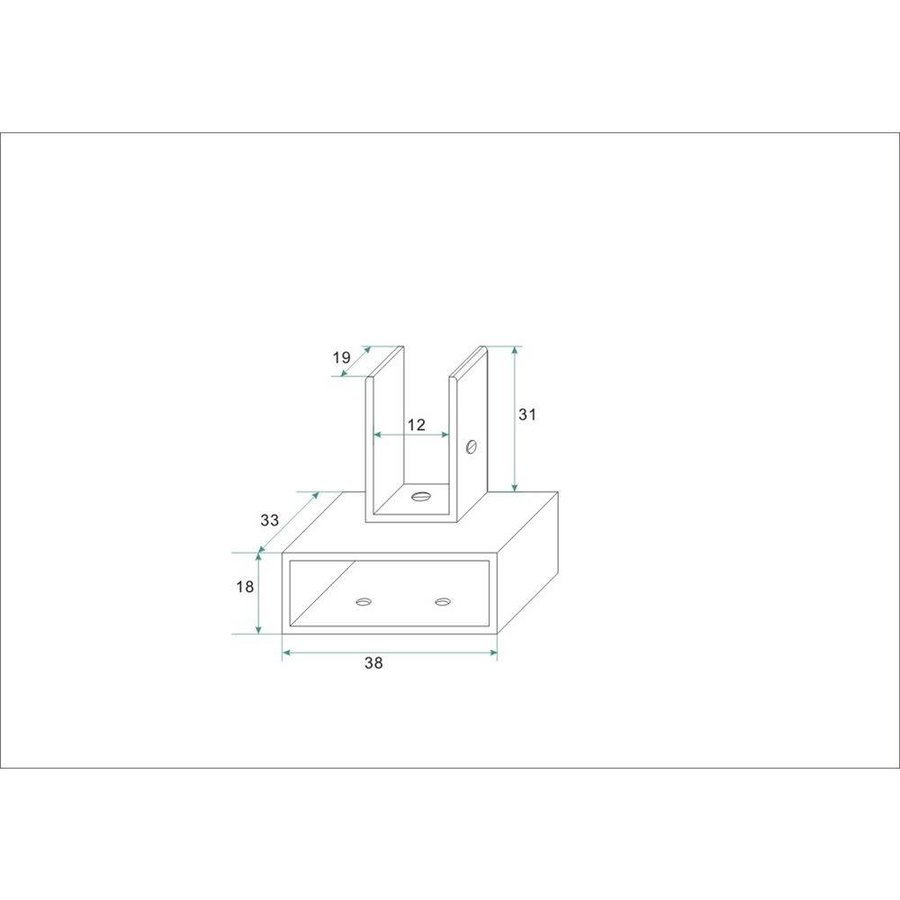 Haakse Glaskoppeling Draaibaar Tbv Stabilisatiestang