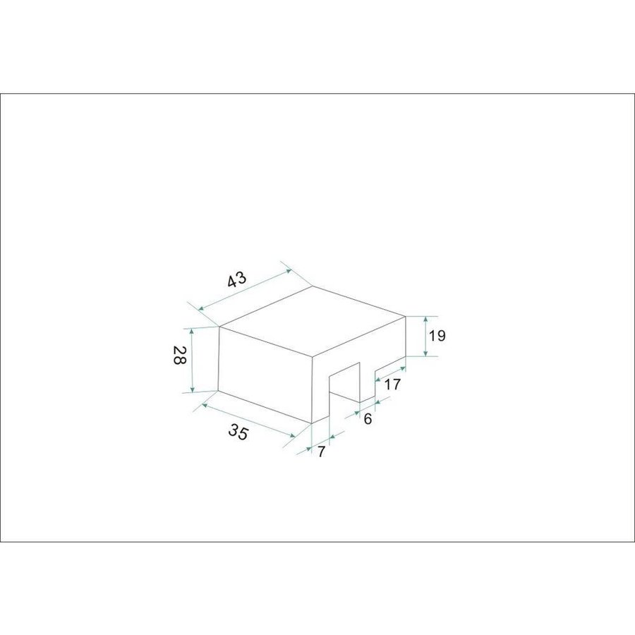 Glaskoppeling Tbv Stabilisatiestang Haaks