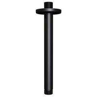 Thermostatisch Inbouwdoucheset Brauer Black 30cm Hoofddouche Plafondarm 3 Standen Handdouche Mat Zwart