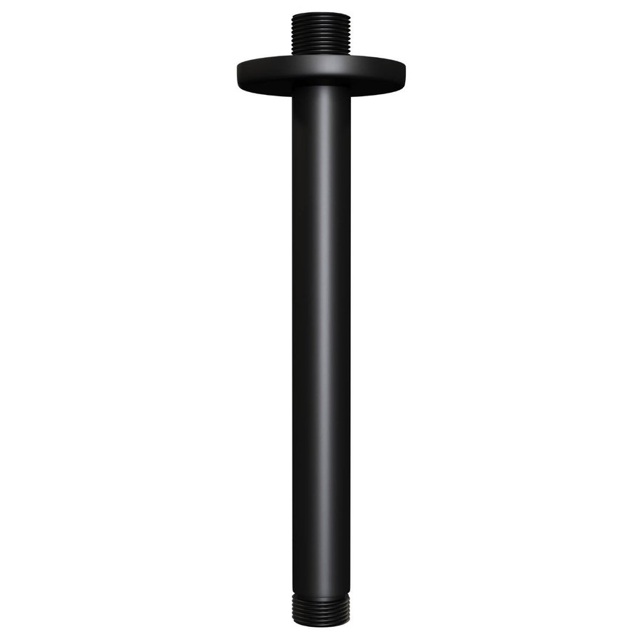 Thermostatisch Inbouwdoucheset Brauer Black 30cm Hoofddouche Plafondarm 3 Standen Handdouche Mat Zwart