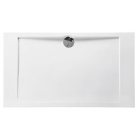 Douchebak Allibert Slim 140x80x4 cm Wit Glanzend