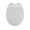 Allibert Toiletzitting Allibert Mila Afklikbaar 37,2x5,2x45 cm Soft-Close Kunststof Wit