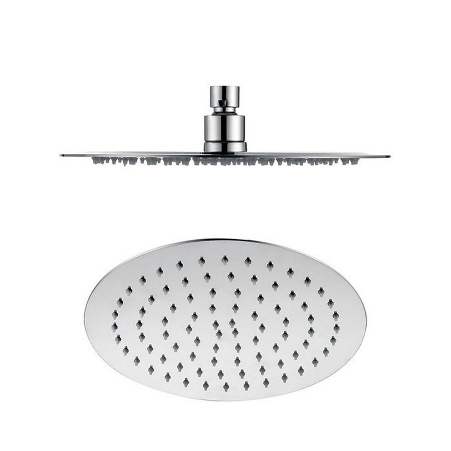 Regendouchekop Sapho Slim Rond 25 cm Gepolijst RVS