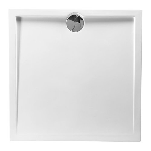 Douchebak Allibert Slim Vierkant 90x90x4 cm Wit 