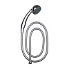 Handdoucheset Schutte Napoli 3 Functies 150cm Slang Chroom