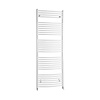 Handdoekradiator Sapho Aqualine Radiators Gebogen 170x75 cm Wit