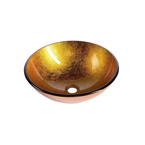 Waskom Sapho Beauty Rond 42 cm cm Goud Oranje 