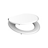 Schutte Toiletzitting Schutte Spirit White Met Soft Close MDF Mat Wit