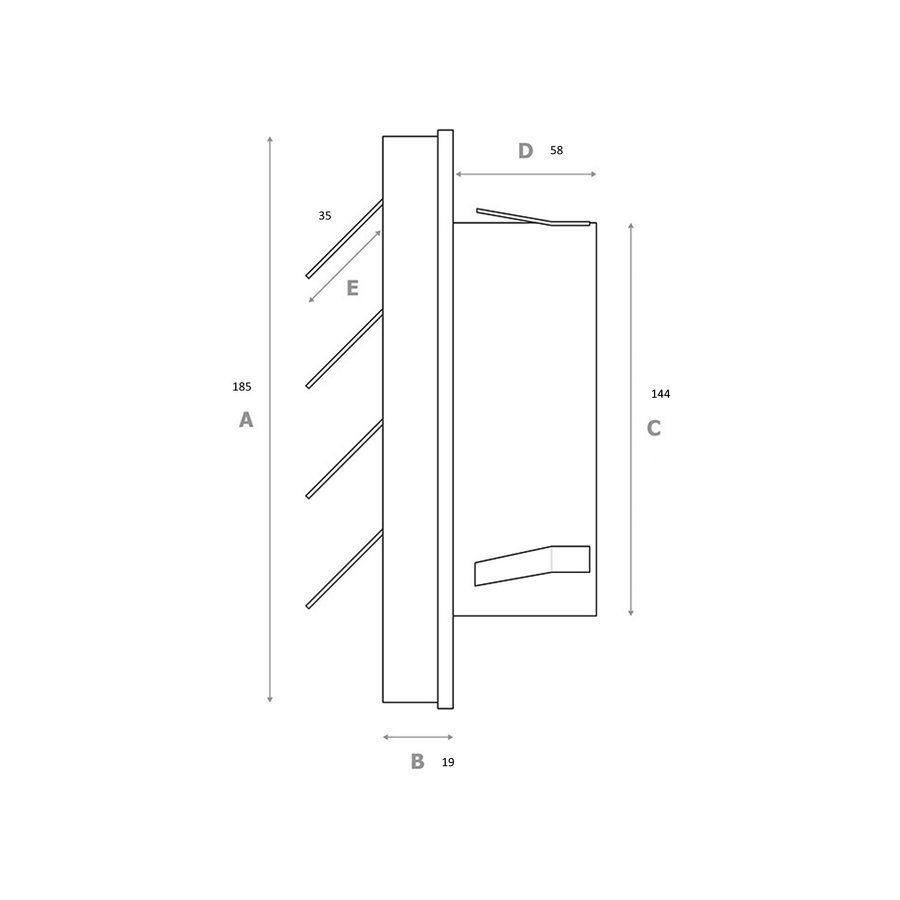 Overdrukrooster BWS Ventilatie Aansluitmaat Ø 150mm RVS