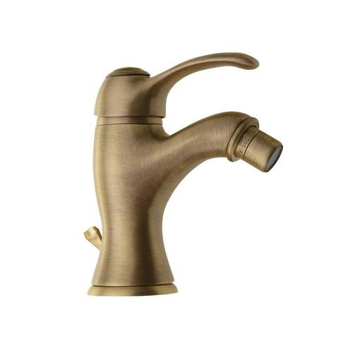 Bidetmengkraan Sapho Kirk� 1-hendel Gebogen 16.6 cm Brons (incl. clickwaste) 