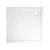 Douchebak Marmer Sapho Aqualine 90x90x3 cm Vierkant Wit
