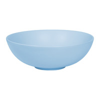 Opbouw Waskom Topa Pastello Azzuro Keramiek 40x14.5 cm Licht Blauw