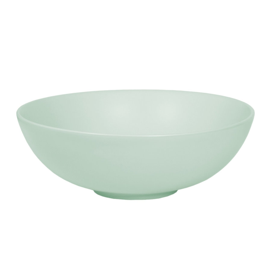 Opbouw Waskom Topa Pastello Verde Keramiek 40x14.5 cm Licht Groen