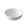 Waskom Sapho Thin Rond 39x14.5 cm Solid Surface Wit