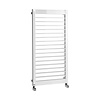 Designradiator Sapho Mateo Recht 50x104.7 cm 508W Wit