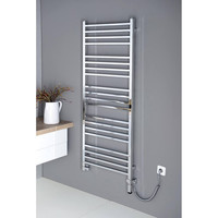 Handdoekradiator Sapho Metro Recht 60x153 cm Chroom