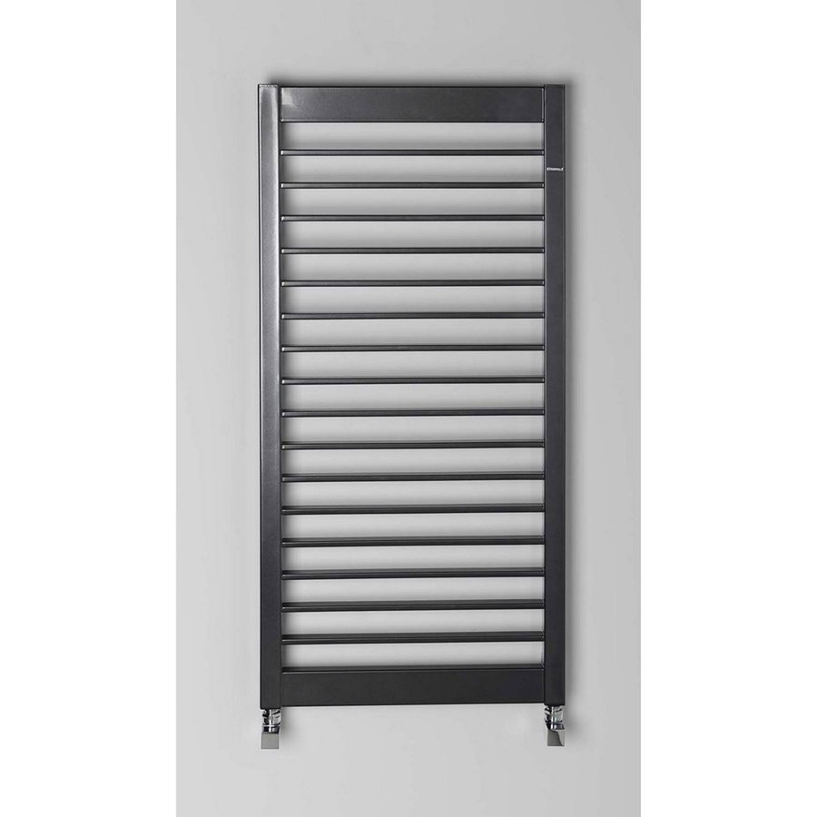 Designradiator Sapho Mateo Recht 60x137.6 cm 752W Antraciet