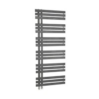 Designradiator Sapho Silvana Recht 50x123.6 cm 561W Antraciet