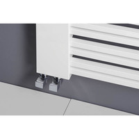 Designradiator Sapho Altalena Recht 60x161 cm 885W Wit