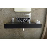 Wastafelmengkraan Sapho Spy 1-hendel Recht Hoog 29.8 cm Mat Wit