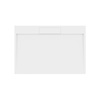 Sapho Douchebak Marmer Sapho Irena 130x90x3.5 cm Rechthoek Wit