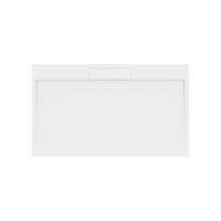 Douchebak Marmer Sapho Irena 150x90x3.5 cm Rechthoek Wit