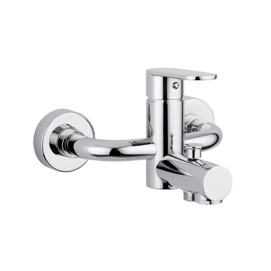 Opbouw Badkraan Sapho Dandy Mengkraan 1-hendel 16 cm Chroom