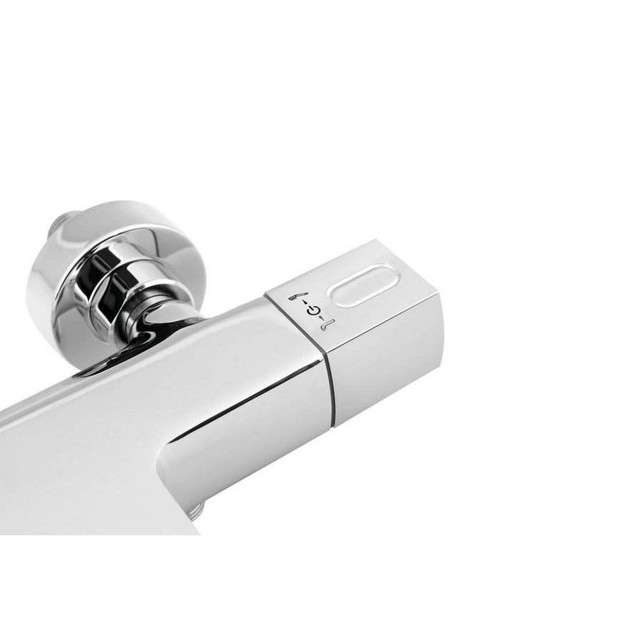 Opbouw Badkraan Sapho Mixona Thermostaat 2-knop 16.3 cm Chroom