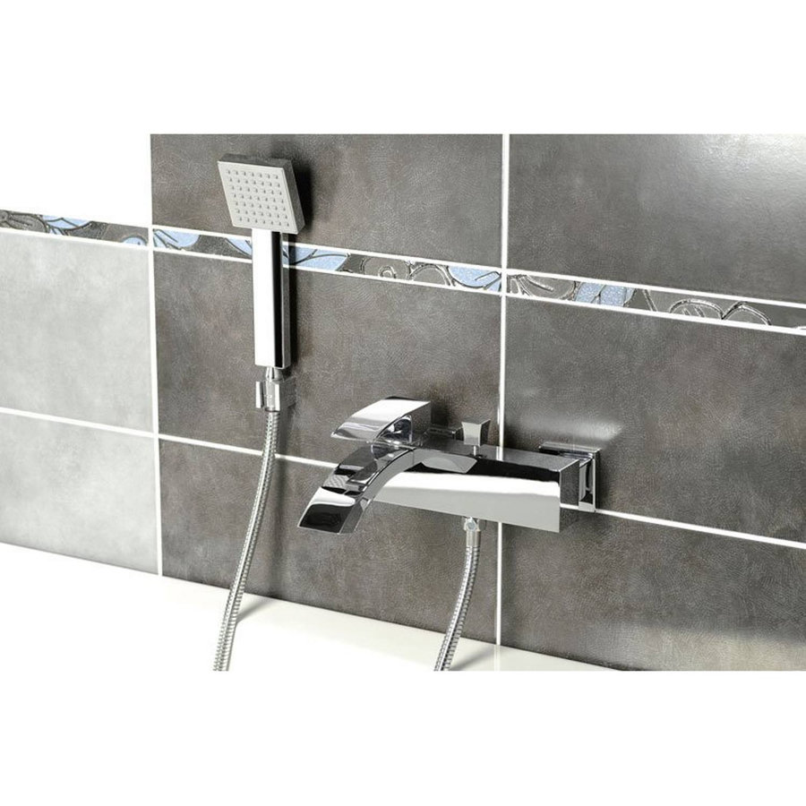 Opbouw Badkraan Sapho Ginko Mengkraan 1-hendel Links 20.5 cm Chroom