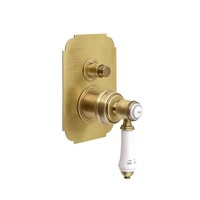 Douchekraan Inbouw Sapho Vienna Mengkraan Afbouwdeel 2-weg Brons (incl. inbouwdeel)