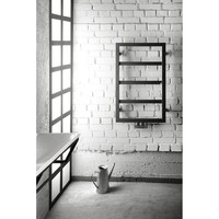 NIET MEER LEVERBAAR Designradiator Sapho Denali 55x133.6 cm 411W Antraciet