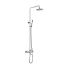 Regendouche Opbouwset Sapho Minimal Douche / Bad RVS (incl. douchemengkraan)