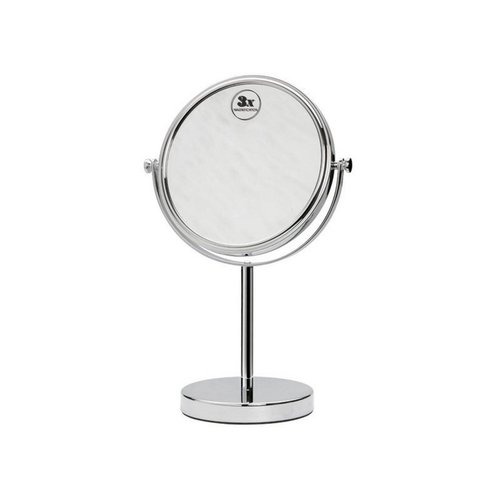 Vrijstaande Kaptafel Spiegel Sapho Rond 20 cm Chroom 