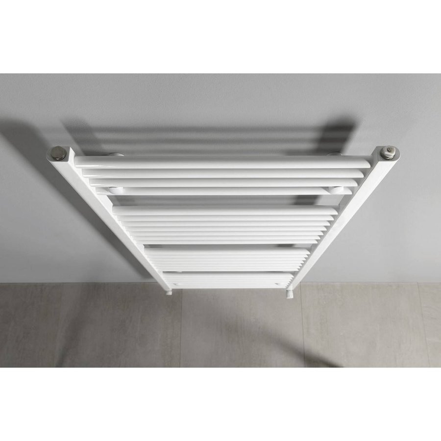 Handdoekradiator Sapho Direct Recht 75x132.2 cm 864W Wit