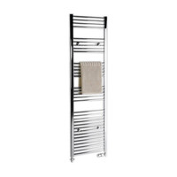 Handdoekradiator Sapho Alya Recht 50x111.8 cm 412W Chroom