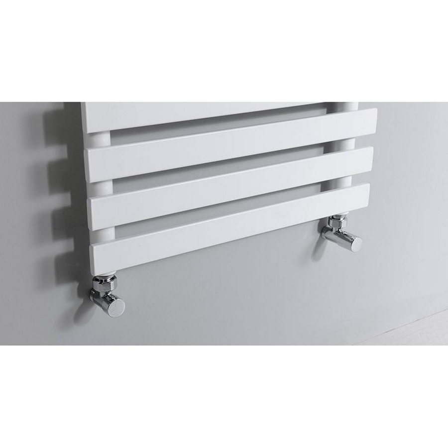 Handdoekradiator Sapho Jalousi Recht 50x94 cm 328W Wit