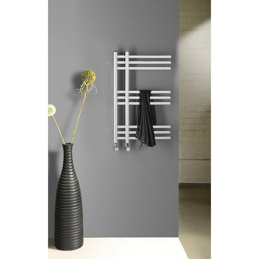 Handdoekradiator Sapho Magdalena Recht 50x68.8 cm 241W Chroom