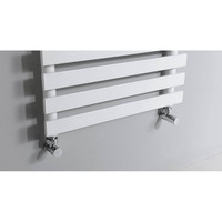 Handdoekradiator Sapho Jalousi Recht 50x150 cm 765W Wit