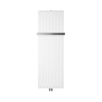 Designradiator Sapho Colonna Recht Middenaansluiting 60.2x180 cm 1205W Wit