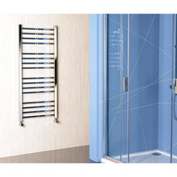 Handdoekradiator Sapho Metro Recht 50x120 cm Chroom