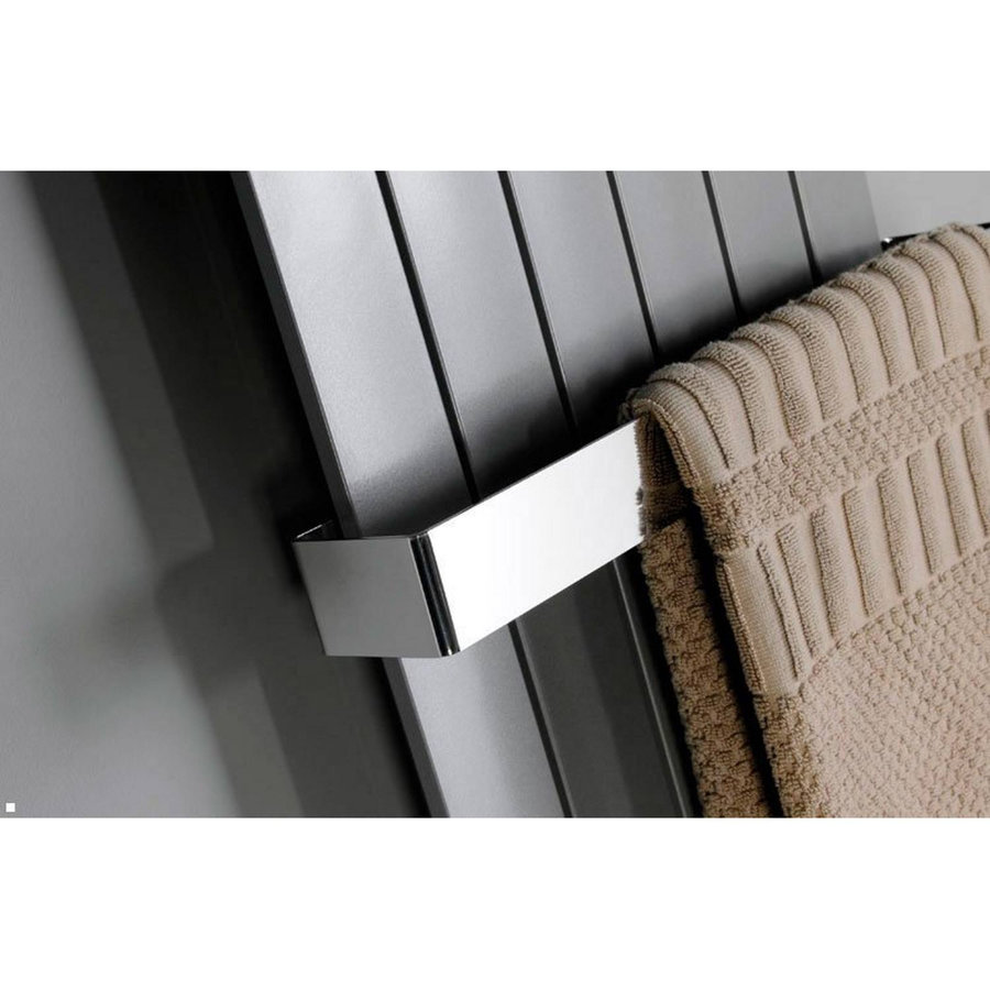 Handdoekhouder tbv Radiatoren Sapho Colonna 60.2x7.4 cm Gepolijst RVS