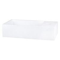 Fontein Differnz Solid Surface 36x18.5x9 cm Wit