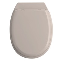 Allibert Toiletzitting Atlas 37x5,1x48,1 Licht Taupe