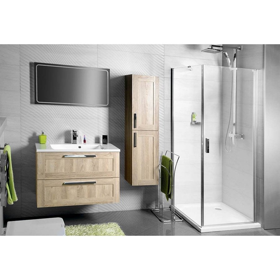 Badkamerspiegel Sapho Gemini II 90x50 cm LED-Strips