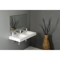 Badkamerspiegel Sapho Gemini II 110x65 cm LED-Strips