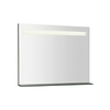 Sapho Badkamerspiegel Sapho Breto 80x60.8 cm LED-Verlichting Incl. Planchet